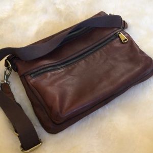 Authentic Fossil Leather bag